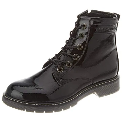 Image of Tom Tailor Women&#039;s 9092801 Mid Calf Boot, Black, 5 UK