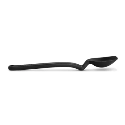 Image of Dreamfarm Mini Supoon Non Stick Silicone Sit Up Scraping &amp; Cooking Multifunctional Spoon with Measuring Lines Kitchen Utensil Black