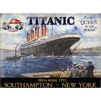 Image of Fridge Magnet Titanic Queen of the Ocean