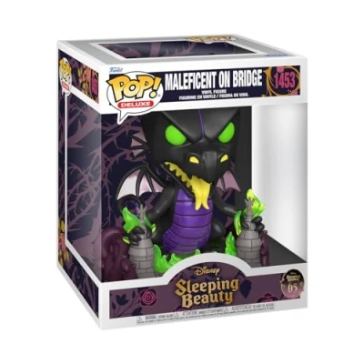 Image of Funko POP! Deluxe: Maleficent on Bridge Sleeping Beauty Collectable Vinyl Figure Gift Idea Official Merchandise Toys for Kids &amp; Adults Movies Fans Model Collectors