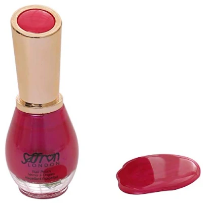 Image of Saffron Nail Polish #1013 (Colour 17 Rasberry)