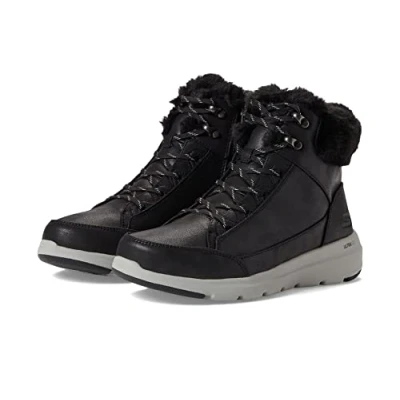 Image of Skechers Women&#039;s Glacial Ultra Sneaker, Black, 3.5 UK