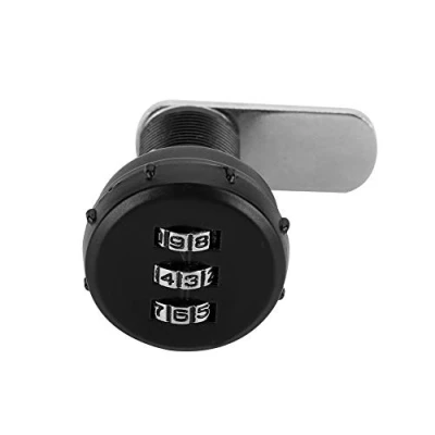 Image of 3 Digit Code Lock Password Security Number Zinc Alloy Combination Cam (L19)