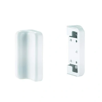 Image of LogiLink EO0019 3 Organising Rails Wall Mount (Set of 2) for Mounting The Organiser Rail 1 on Wall, Matt White