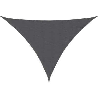 Image of vidaXL Sunshade Sail Oxford Fabric Triangular 2.5x2.5x3.5 m Anthracite