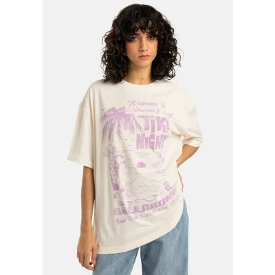 Image of Billabong HIGH ON LIFE Print Tshirt, Women&#039;s, Size: XS, Scs