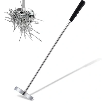 Image of Telescopic Magnetic Pickup Tool, Sweeper Telescoping Pick up Heavy Duty Magnet 35LB Load Capacity, Extendable Tool 8.5 33in, Mechanic Tools for Men