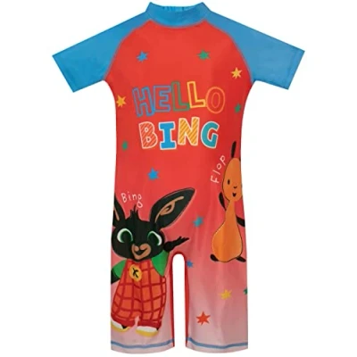 Image of Bing Boys Surfsuit Red 3 4 Years