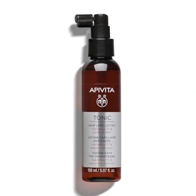 Image of Apivita Hair Loss Tonic 150ml Natural Treatment with Patented Complex, Propolis Prevents, Reduces, and Delays Promotes Growth