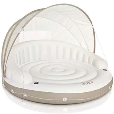 Image of Intex Canopy Island Floating Lounge 199 x 150 cm 58292NP