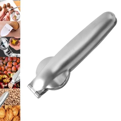 Image of Chestnut Open Clip,Chestnut Cutter Tool,Chestnut Opener,Chestnut Opener, Nut Cracker Tool, Walnut Pecan Stainless Steel Tool (1)