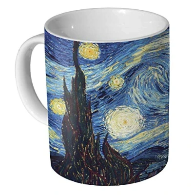Image of Vincent Van Gogh The Starry Night Ceramic Coffee Mug/Cup