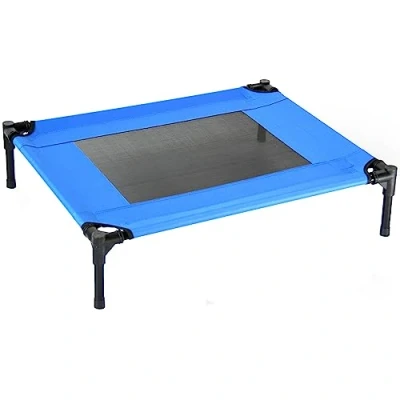 Image of Easipet Elevated Dog Bed Pet Cat Mesh Raised Camping Cot Indoor Outdoor 4 sizes (M)
