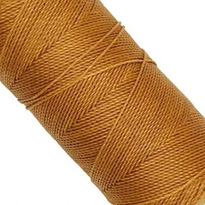 Image of Linhasita Waxed Thread 100 g / 170 m Polyester 1 mm Thick Macrame, 30 Colours Light Brown