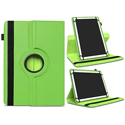 Image of AKNICI Universal 7 8 Inch Tablet Case for Lenovo Tab M7 M8 E7/ASUS Google Nexus 7/HUAWEI MediaPad M5 Lite T3/Acer/Alcatel/Samsung Galaxy A/iPad Mini/iRULU/RCA/Fire 8/Haehne/TECLAST P85, Green