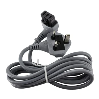 Image of Paxanpax PLD1765 Compatible 3 Pin UK Mains Plug &amp; Power Supply Cord Cable for Bosch, Neff, Siemens Multi Model Fitting Dishwasher