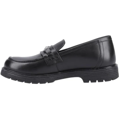 Image of Hush Puppies Lydia Senior Shoe, Black, 4 UK
