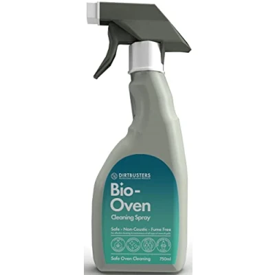 Image of Dirtbusters Bio Oven Cleaner Degreaser Spray, Professional Non Caustic Safe Oven, Glass, Hob, Tray, Rack &amp; Barbecue Grill Cleaning Solution In Recycled Eco Packaging (750ml)