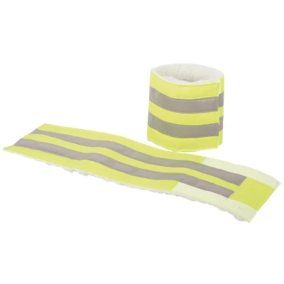 Image of Harry&#039;s Horse Wrap Reflective 2 pieces One Size Yellow