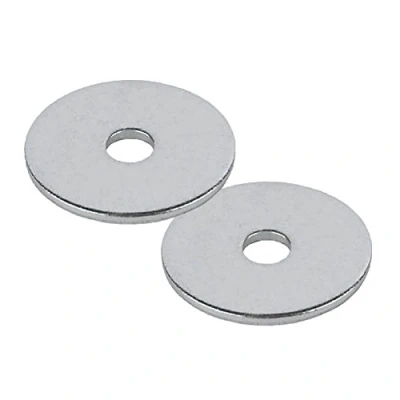 Image of 100 x Steel Penny Repair Washers M6 25mm Bright Zinc Plated for Nuts, Bolts &amp; Screws