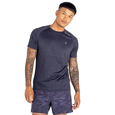 Image of Dare 2b Mens Persist T Shirt Black Marl Size XL