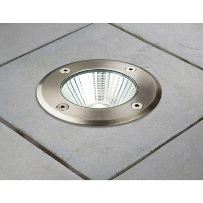 Image of Integrated LED Outdoor Recessed Ground Light Stainless Steel IP67