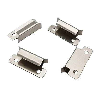 Image of 4pcs Original Ender 3 Pro Bed Clips Clamp 7mm for Creality V2 3S 5 7 CR 20 10S 3D Printer Heated Glass Platform (Bed Clips)