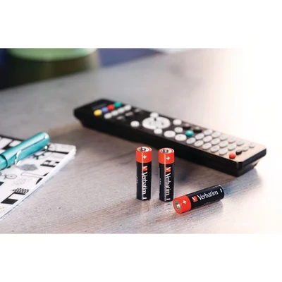 Image of Verbatim AA Alkaline Batteries (4 Pack) 49501