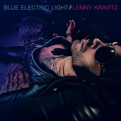 Image of Lenny Kravitz Blue Electric Light Magenta &amp; vinyl Sealed 2024 UK 2 LP set 538939281