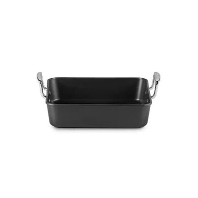 Image of Le Creuset Roasting Tin Les Forgées TNS Black 26 x cm