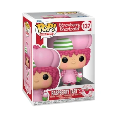 Image of Funko Pop! Retro Toys: Strwb SC Raspberry Torte Tart Strawberry Shortcake Collectable Vinyl Figure Gift Idea Official Merchandise Toys for Kids &amp; Adults TV Fans