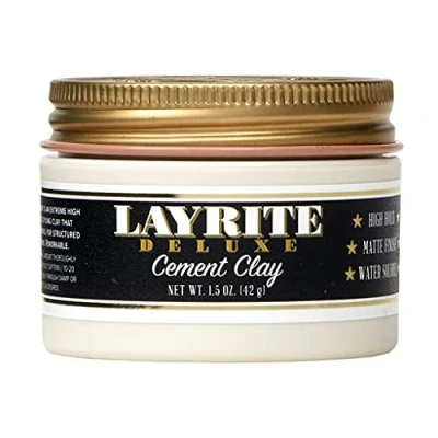 Image of Layrite Cement Clay 42g High Hold Water Soluble Matte finish