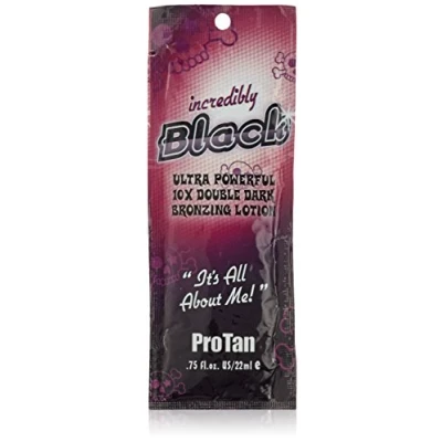 Image of Pro Tan Incredibly Black Ultra Powerful 10X Double Dark Bronzing Lotion Sachet 22ml