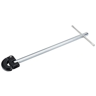Image of OX Adjustable Basin Wrench T449201 Forged jaw turns upto18 degrees