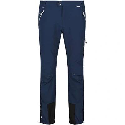 Image of Regatta Mountain Winter Pantalón de Senderismo, Tejido Elástico Avanzado Y Repelente Al Agua, Cintura Elástica Bolsillos Con Cremallera Men&#039;s Trousers