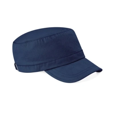 Image of Beechfield Army Cap Colour=Navy Blue Size=O/S