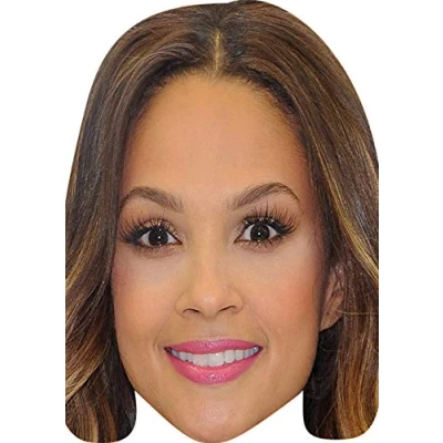 Image of FoxyPrinting Alesha Dixon MH 2018 Music Celebrity Cardboard Party Face Mask Fancy Dress
