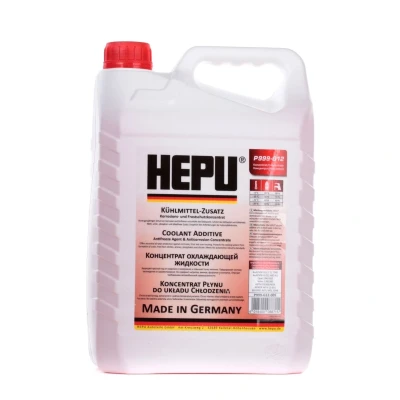 Image of G012A8DA1 Antifreeze HEPU P999 12 005 VW TL 774D red 5l 38(50/50)