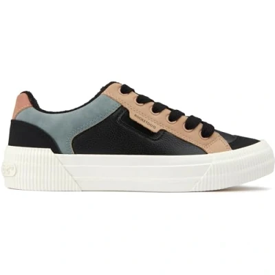 Image of Rocket Dog Womens Cherry V2 Sneaker, Cheery Black Blocked Pu, 5 UK