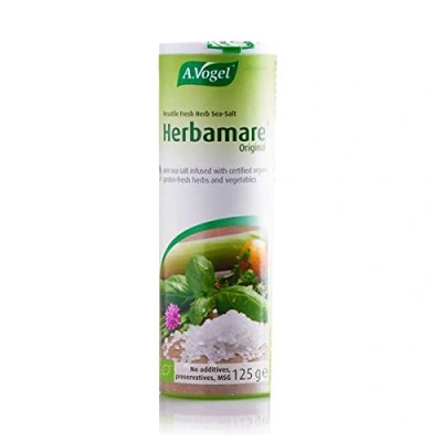 Image of Three Packs of Bioforce Organic Herbamare Sea Salt Herbs &amp; Vegetables 125g