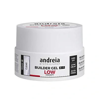 Image of Andreia Professional Gel Builder Low Viscosity Clear LED et UV 22g