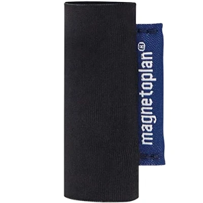 Image of Magnetoplan magnetoSleeves Marker Pen Loop Holder Black (Pack of 4)