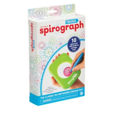 Image of Travel Spirograph, Multicolor, One Size (SP102)