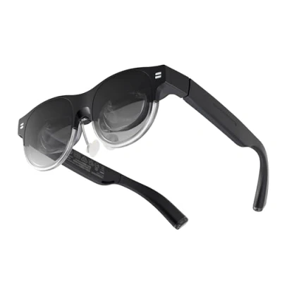 Image of ASUS AirVision M1 Portable Smart Glasses with 100&quot; Panel, 1100 nits, 95% DCI P3, Compatible ROG Ally, Laptops and Windows PC, TÜV Rheinland for Flickering Reduction Low Blue Light