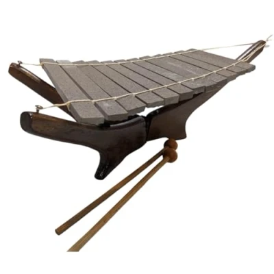 Image of Vietnamese Dan Da Stone Lithophone Xylophone 34cm