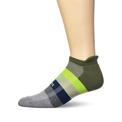 Image of Balega Recycled Hidden Comfort Performance No Show Athletic Running Socks for Men and Women (1 Pair), Track Field Medium Pair)