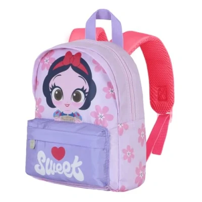 Image of Disney Snow White Pie Joy Preschool Backpack, Mauve, 22 x 27 cm, Capacity 5 L