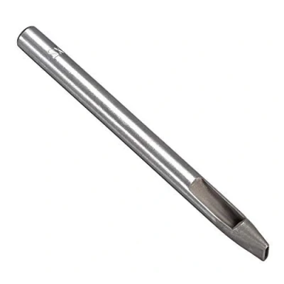 Image of Oval Steel Leather Craft Hollow Hole Punch 8 mm x 1.5 for Belt Watch Band Seal