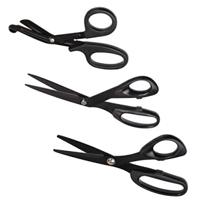 Image of ALPIDEX Taping Scissors for Kinesiology Tape different models 18 cm, 21 22 Length:18 cm