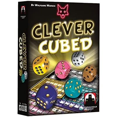 Image of Schmidt, Clever Cubed, Dice Game, Ages 14+, 1 4 Players, 30 Minutes Playing Time